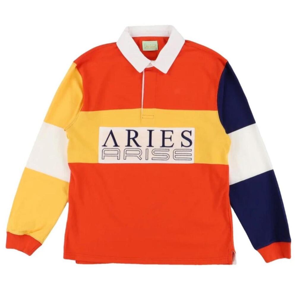 Aries orange and white rugby